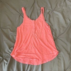 Orange tank top